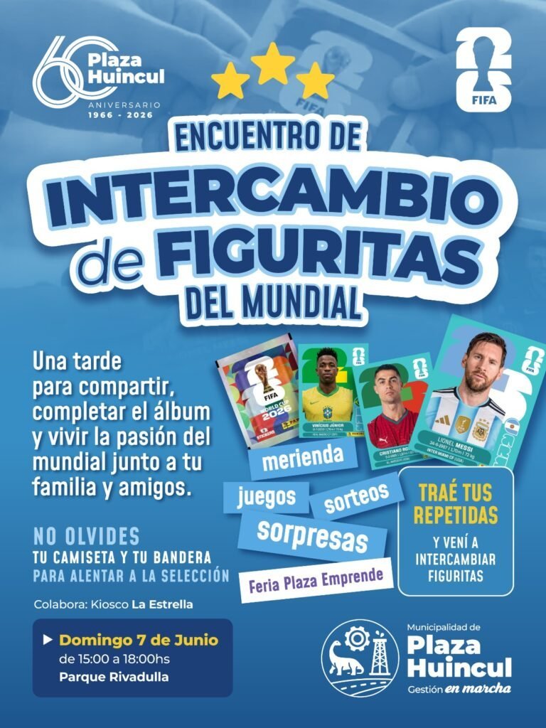 ENCUENTRO DE INTERCAMBIO DE FIGURITAS DEL MUNDIAL