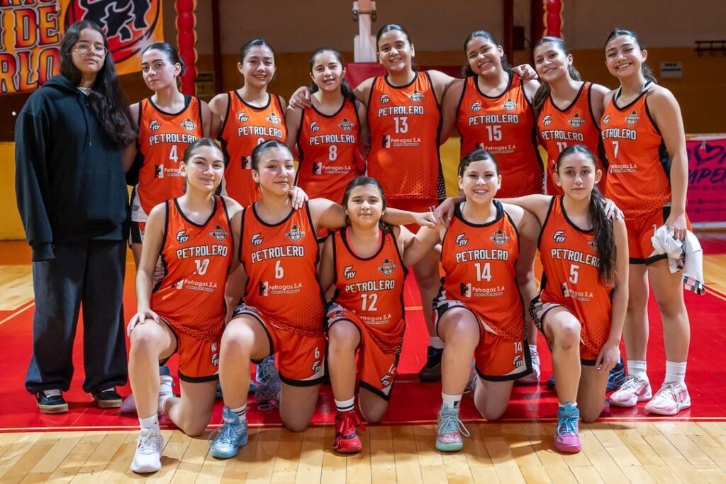 LAS U15 DE PETROLERO AVANZAN EN LA LIGA FEDERAL FORMATIVA